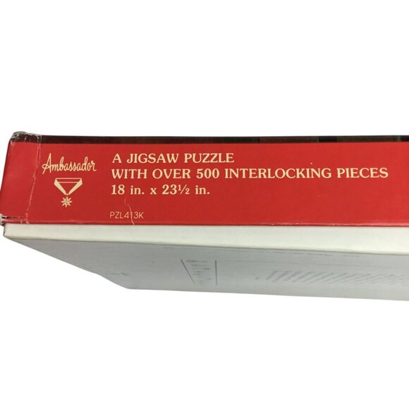 Hallmark Ambassador “Christmas is for Kids” Jigsaw Puzzle 500+ Pieces 18" x 23.5 - Picture 6 of 10